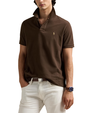 ΑΝΔΡΙΚΗ POLO ΜΠΛΟΥΖΑ | Καφέ XL