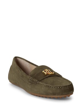 ΓΥΝΑΙΚΕΙΑ SUEDE LOAFERS | Πράσινο  36.5