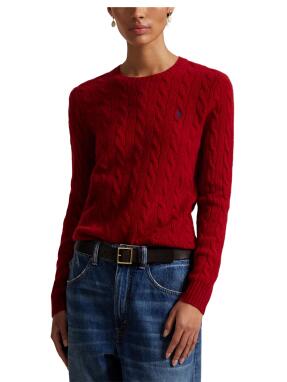 ΓΥΝΑΙΚΕΙΟ ΜΑΛΛΙΝΟ ΠΟΥΛΟΒΕΡ | Κόκκινο L