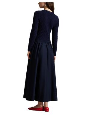 ΜΑΞΙ ΜΑΚΡΥΜΑΝΙΚΟ ΦΟΡΕΜΑ | Μπλε Σκούρο S