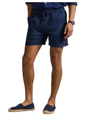 ΑΝΔΡΙΚΟ ΛΙΝΟ SHORTS | Μπλε Σκούρο L