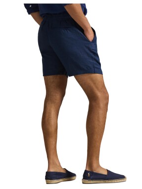 ΑΝΔΡΙΚΟ ΛΙΝΟ SHORTS | Μπλε Σκούρο L