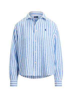 ΓΥΝΑΙΚΕΙΟ ΛΙΝΟ ΠΟΥΚΑΜΙΣΟ | Μπλε L