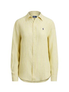 ΓΥΝΑΙΚΕΙΟ ΛΙΝΟ ΠΟΥΚΑΜΙΣΟ | Κίτρινο XS