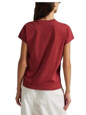 ΓΥΝΑΙΚΕΙΟ T-SHIRT | Μπορντό M