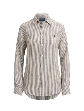 ΓΥΝΑΙΚΕΙΟ ΛΙΝΟ ΠΟΥΚΑΜΙΣΟ | Καφέ XS