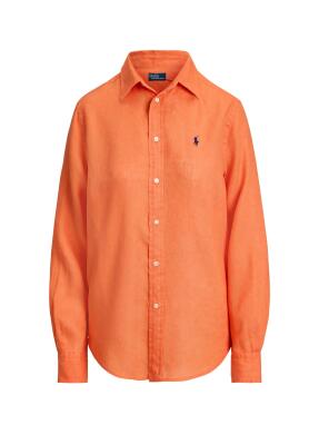 ΓΥΝΑΙΚΕΙΟ ΛΙΝΟ ΠΟΥΚΑΜΙΣΟ | Πορτοκαλί XS