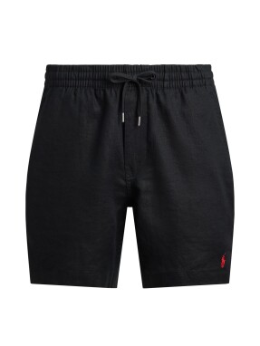ΑΝΔΡΙΚΟ ΛΙΝΟ SHORTS | Μαύρο L