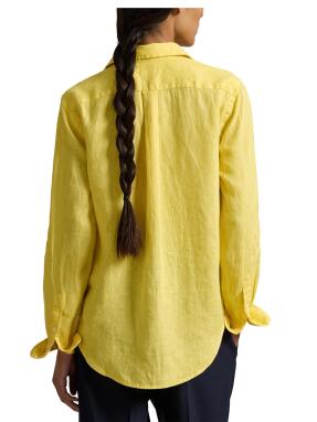 ΓΥΝΑΙΚΕΙΟ ΛΙΝΟ ΠΟΥΚΑΜΙΣΟ | Κίτρινο M