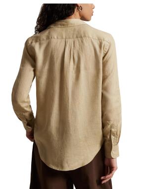 ΓΥΝΑΙΚΕΙΟ ΛΙΝΟ ΠΟΥΚΑΜΙΣΟ | Μπεζ L