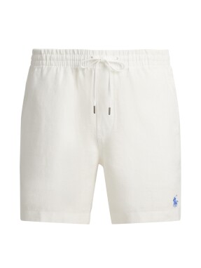 ΑΝΔΡΙΚΟ ΛΙΝΟ SHORTS | Λευκό L
