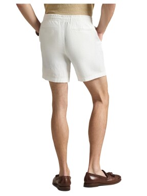 ΑΝΔΡΙΚΟ ΛΙΝΟ SHORTS | Λευκό L