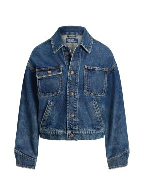 ΓΥΝΑΙΚΕΙΟ DENIM JACKET | Μπλε Σκούρο S