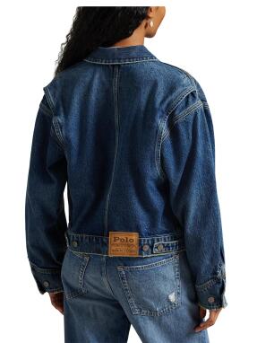 ΓΥΝΑΙΚΕΙΟ DENIM JACKET | Μπλε Σκούρο S