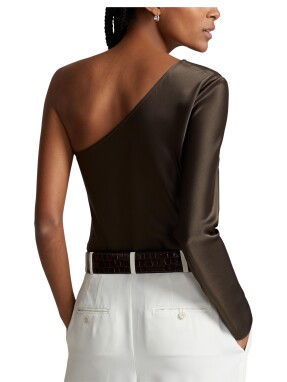 ΓΥΝΑΙΚΕΙΑ ΜΠΛΟΥΖΑ ΜΕ ΈΝΑΝ ΩΜΟ | Καφέ US 8