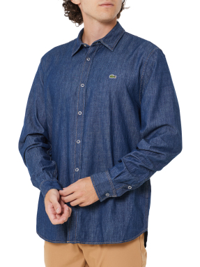 ΑΝΔΡΙΚΟ DENIM ΠΟΥΚΑΜΙΣΟ | Μπλε LMK9 EU 44