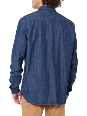 ΑΝΔΡΙΚΟ DENIM ΠΟΥΚΑΜΙΣΟ | Μπλε LMK9 EU 44
