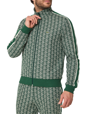 ΑΝΔΡΙΚΗ ΖΑΚΕΤΑ PARIS JACQUARD MONOGRAM | Πράσινο S