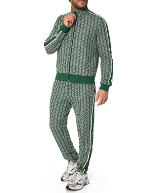 ΑΝΔΡΙΚΗ ΖΑΚΕΤΑ PARIS JACQUARD MONOGRAM | Πράσινο L