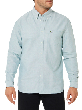 ΑΝΔΡΙΚΟ ΠΟΥΚΑΜΙΣΟ OXFORD | Γαλάζιο EU 44