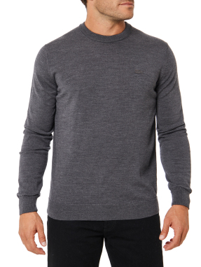 ΑΝΔΡΙΚΟ ΠΟΥΛΟΒΕΡ ΜΕ ΛΟΓΟΤΥΠΟ | Γκρι XXL