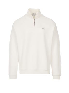 ΑΝΔΡΙΚΟ ΦΟΥΤΕΡ FLEECE HALF-ZIP | Λευκό L70V XS