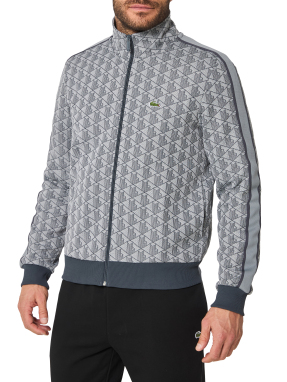 ΑΝΔΡΙΚΗ ΖΑΚΕΤΑ PARIS JACQUARD MONOGRAM | Γκρι L