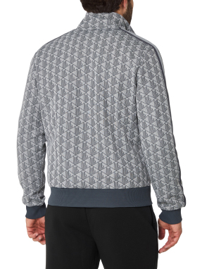 ΑΝΔΡΙΚΗ ΖΑΚΕΤΑ PARIS JACQUARD MONOGRAM | Γκρι L