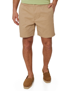 ΑΝΔΡΙΚΟ SHORTS | Καφέ Ανοιχτό L