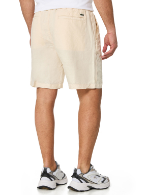 ΑΝΔΡΙΚΟ ΛΙΝΟ SHORTS | Μπεζ XS