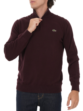 ΑΝΔΡΙΚΟ ΠΟΥΛΟΒΕΡ HALF-ZIP | Μπορντό L3KE XL