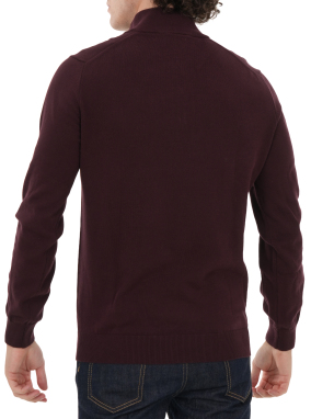 ΑΝΔΡΙΚΟ ΠΟΥΛΟΒΕΡ HALF-ZIP | Μπορντό L3KE XL