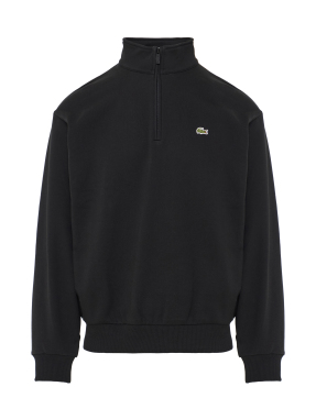 ΑΝΔΡΙΚΟ FLEECE ΦΟΥΤΕΡ HALF-ZIP | Μαύρο L031 XXL