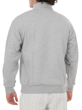 ΑΝΔΡΙΚΟ ΦΟΥΤΕΡ HALF-ZIP | Γκρι Ανοιχτό LCCA XL