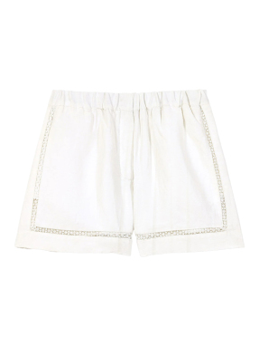 ΓΥΝΑΙΚΕΙΟ SHORTS | Λευκό FR 38