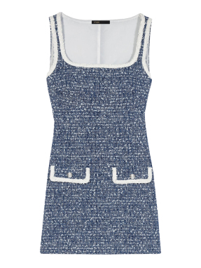 ΜΙΝΙ TWEED ΦΟΡΕΜΑ | Μπλε FR 38