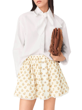 ΜΙΝΙ ΦΟΥΣΤΑ | Κίτρινο FR 34