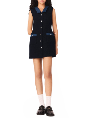 ΜΙΝΙ TWEED ΦΟΡΕΜΑ | Μπλε Σκούρο FR 38