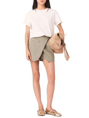 ΓΥΝΑΙΚΕΙΟ ΛΙΝΟ SHORTS | Χακί FR 38