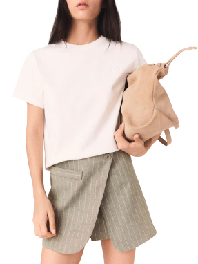 ΓΥΝΑΙΚΕΙΟ ΛΙΝΟ SHORTS | Χακί FR 38