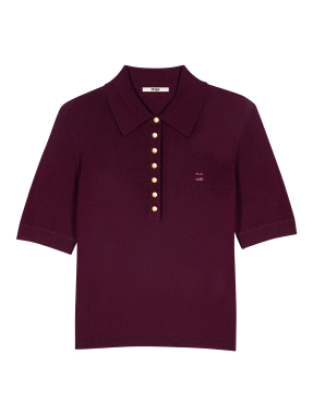 ΓΥΝΑΙΚΕΙΟ ΚΟΝΤΟΜΑΝΙΚΟ ΠΟΥΛΟΒΕΡ | Μπορντό 0096 S