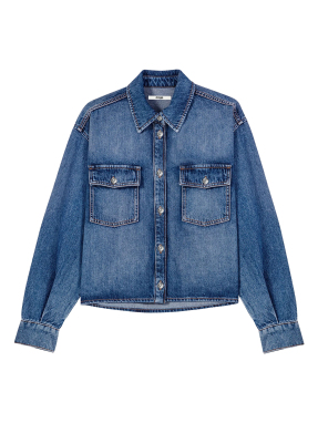 ΓΥΝΑΙΚΕΙΟ DENIM ΠΟΥΚΑΜΙΣΟ | Μπλε 0201 M