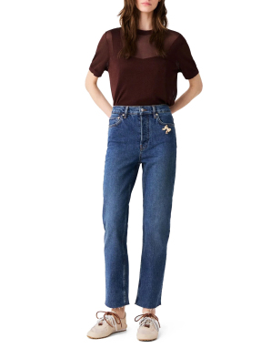 ΓΥΝΑΙΚΕΙΟ DENIM ΠΑΝΤΕΛΟΝΙ | Μπλε 0201 FR 40