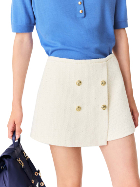 ΓΥΝΑΙΚΕΙΟ SKORT | Εκρού 0101 FR 38