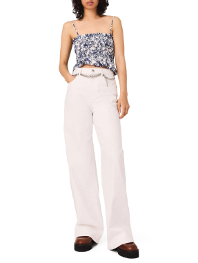 ΓΥΝΑΙΚΕΙΟ DENIM ΠΑΝΤΕΛΟΝΙ | Λευκό FR 38