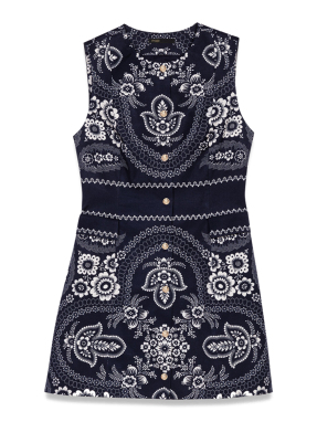 ΜΙΝΙ ΦΟΡΕΜΑ | Μπλε FR 36