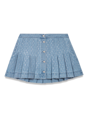 ΜΙΝΙ DENIM ΦΟΥΣΤΑ | Μπλε FR 36