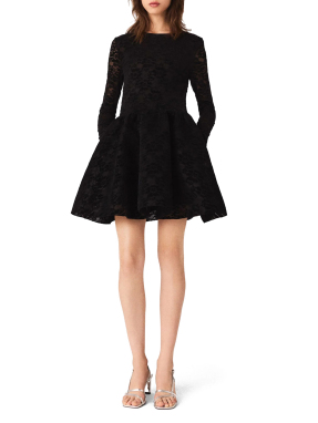 ΜΙΝΙ ΒΕΛΟΥΔΙΝΟ ΦΟΡΕΜΑ | Μαύρο FR 40