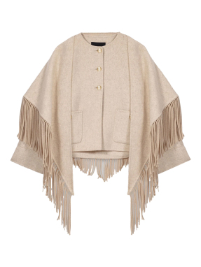 ΓΥΝΑΙΚΕΙΟ ΚΟΝΤΟ ΠΑΛΤΟ | Εκρού FR 38