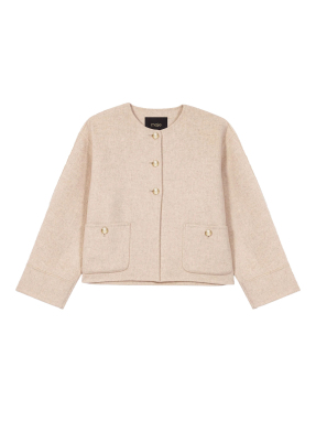 ΓΥΝΑΙΚΕΙΟ ΚΟΝΤΟ ΠΑΛΤΟ | Εκρού FR 38